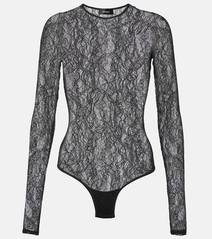 Wardrobe. NYC Floral lace bodysuit