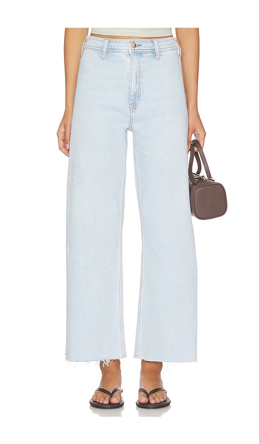 PISTOLA Penny Crop High Rise Wide Leg Jeans in Blue. - 24 also , 26, 27, 28