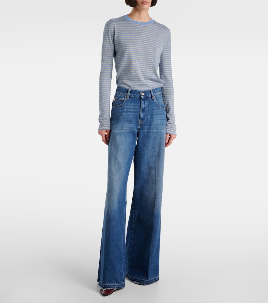 Hyeres wide-leg jeans