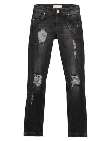 G. sel Woman Jeans Black Size 25 Cotton, Elastane