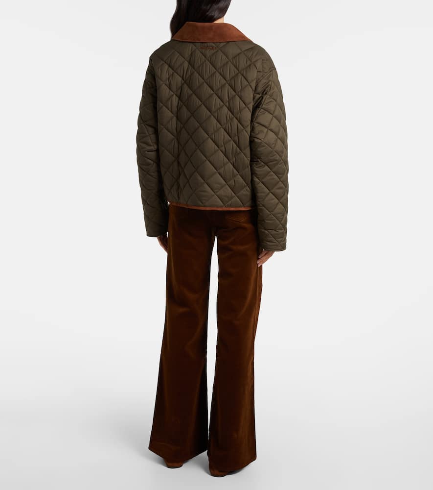Kimberly cotton corduroy flared pants