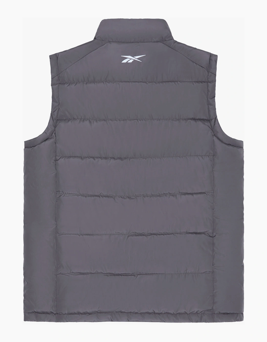 Reebok Men's RB1572 Reversible Puffer Vest - Charcoal - Grey - : Regular