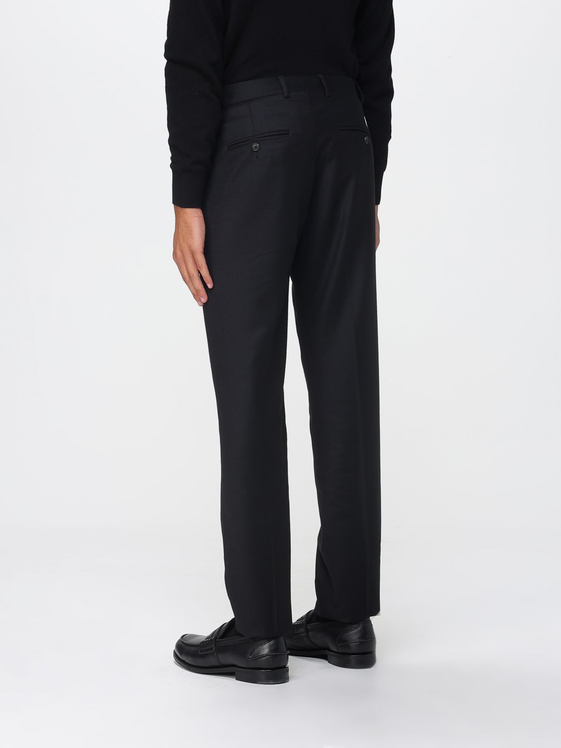 Pants Men color Black