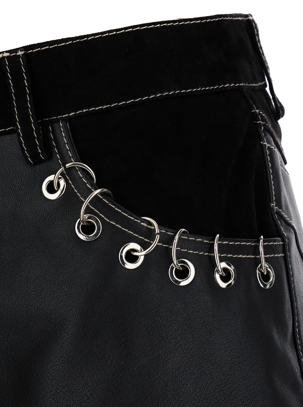 Scoop Shorts Pelle