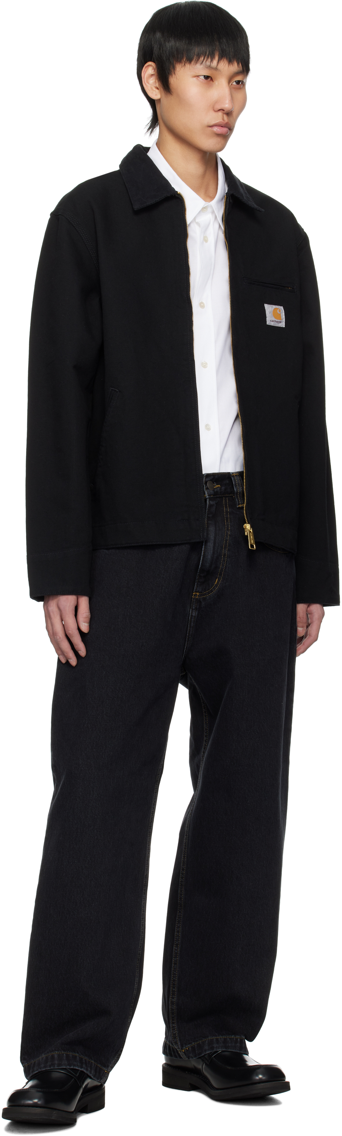 Carhartt Work In Progress Black Spring Detroit Jacket