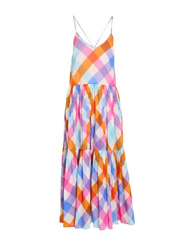 Woman Maxi dress Purple Size 2 Cotton