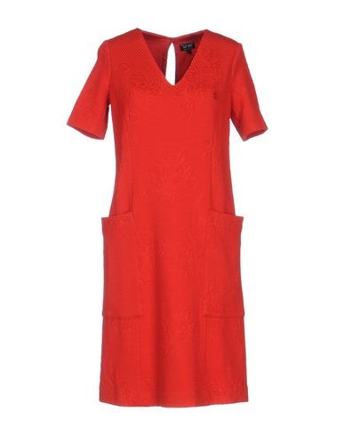 Woman Mini dress Red Size 6 Acrylic, Polyamide, Wool