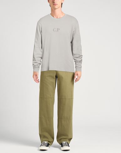 C. p. Company Man Sweatshirt Light grey Size XL Cotton
