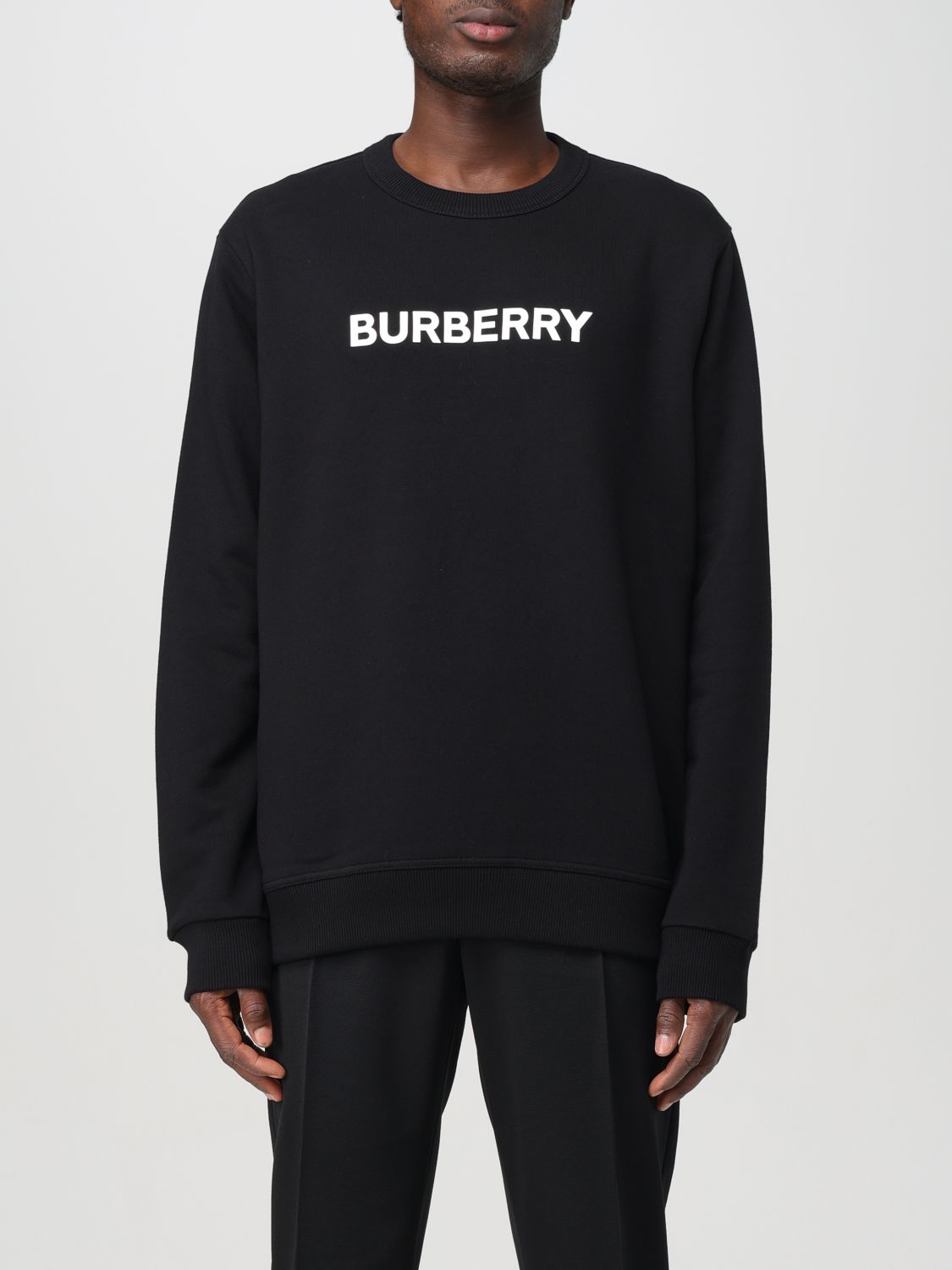 Sweatshirt Men color Black