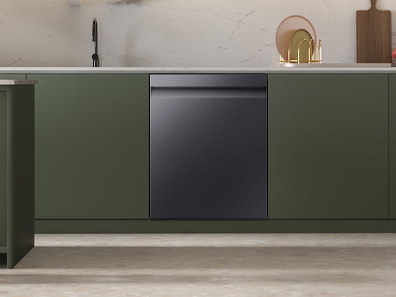 AutoRelease Smart 46dBA Dishwasher with StormWash™ in Fingerprint Resistant Matte Black Steel(DW80CG5450MTAA)