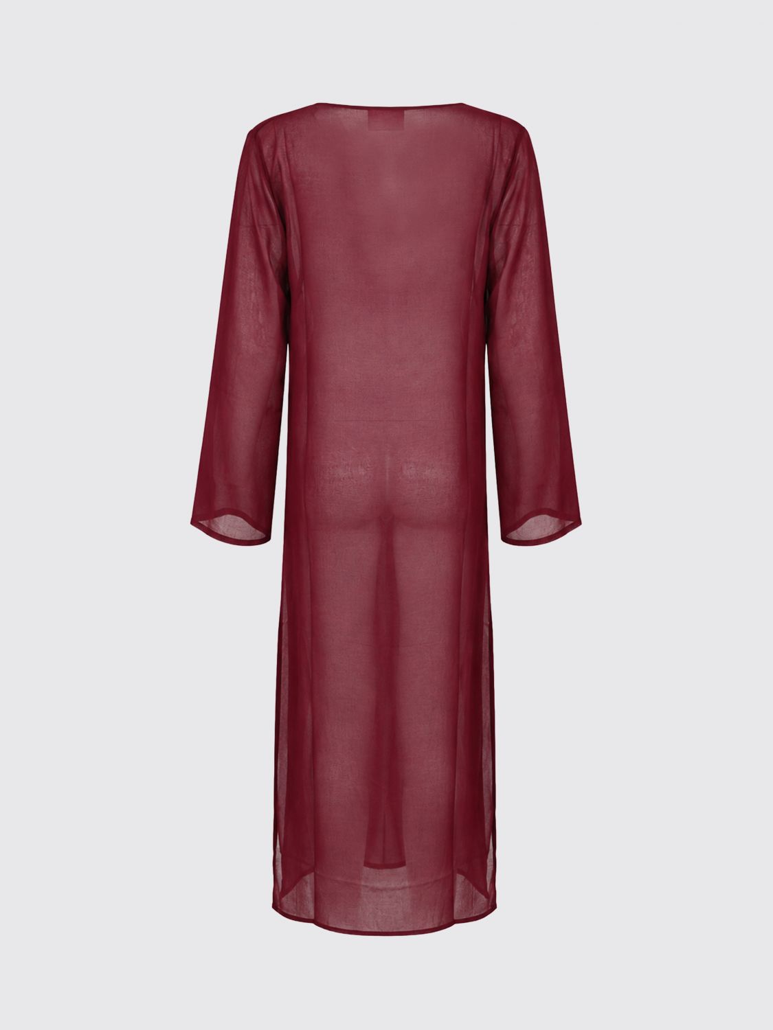 Coat Woman color Burgundy