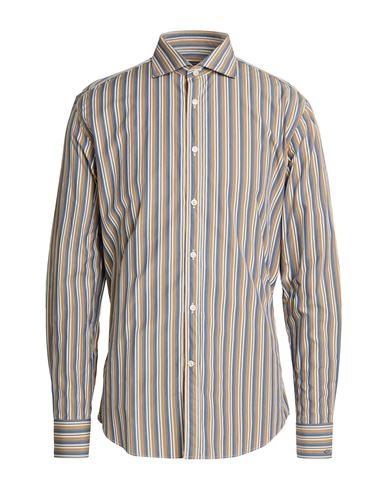 Man Shirt Beige Size 16 Cotton