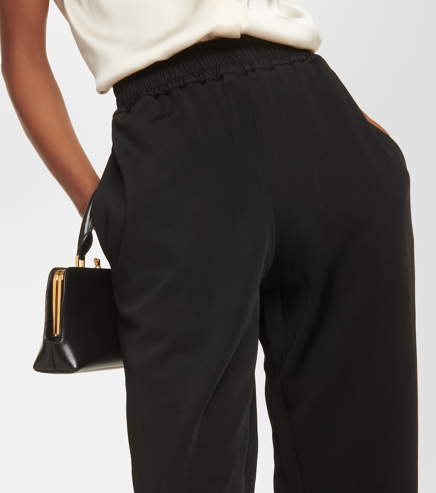 Wool-blend sweatpants