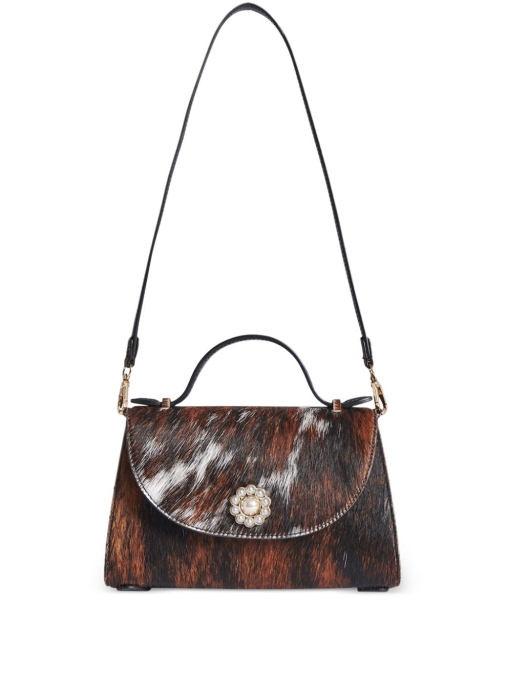 Pochette Valentine shoulder bag - Brown