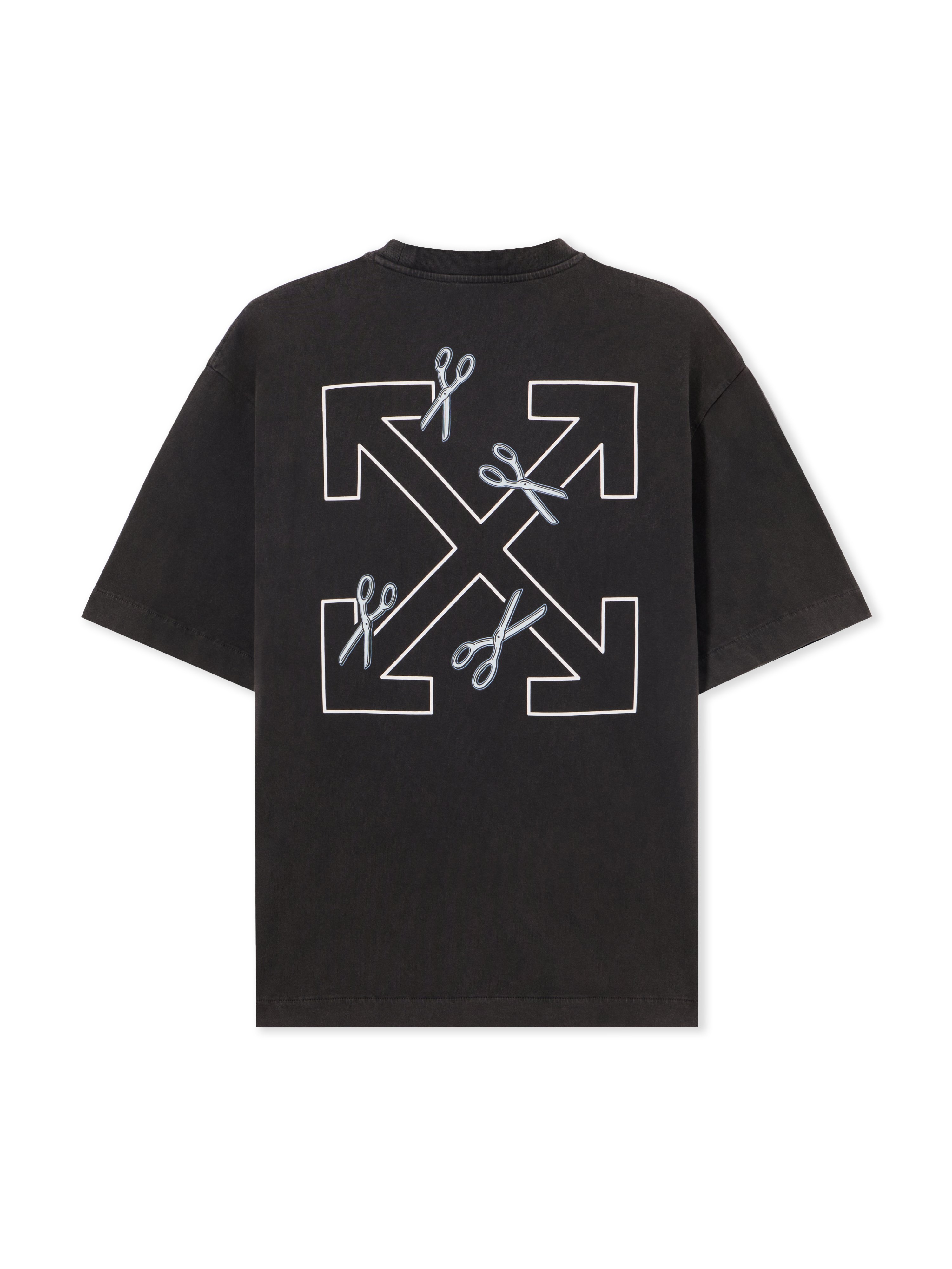Scissor Arrow Skate T-shirt - Female Fragrances Washed Black