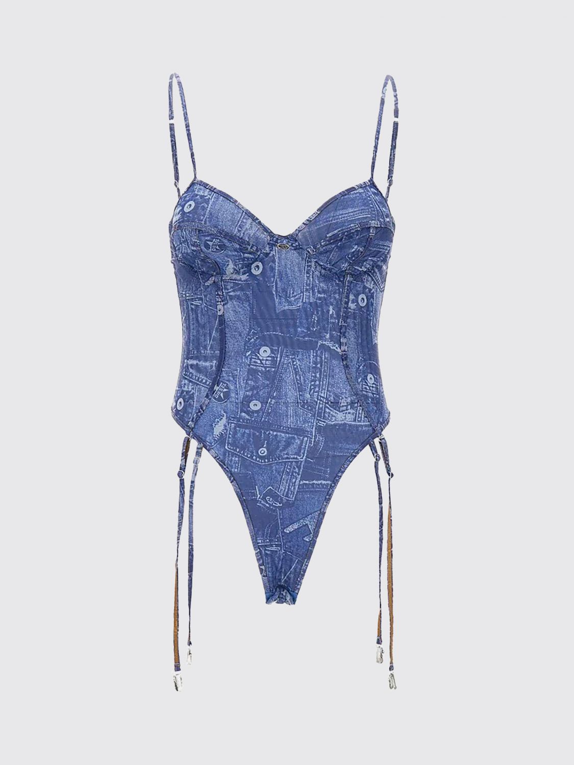 Bodysuit Woman color Blue