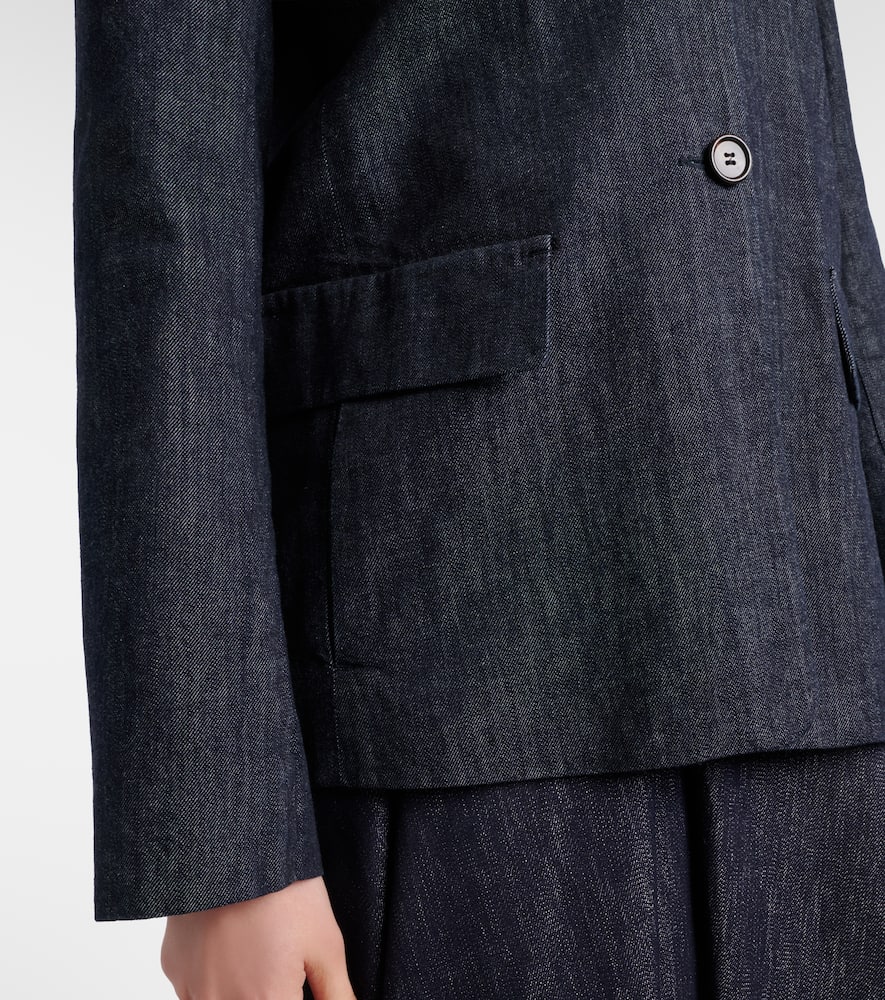 Leone denim blazer
