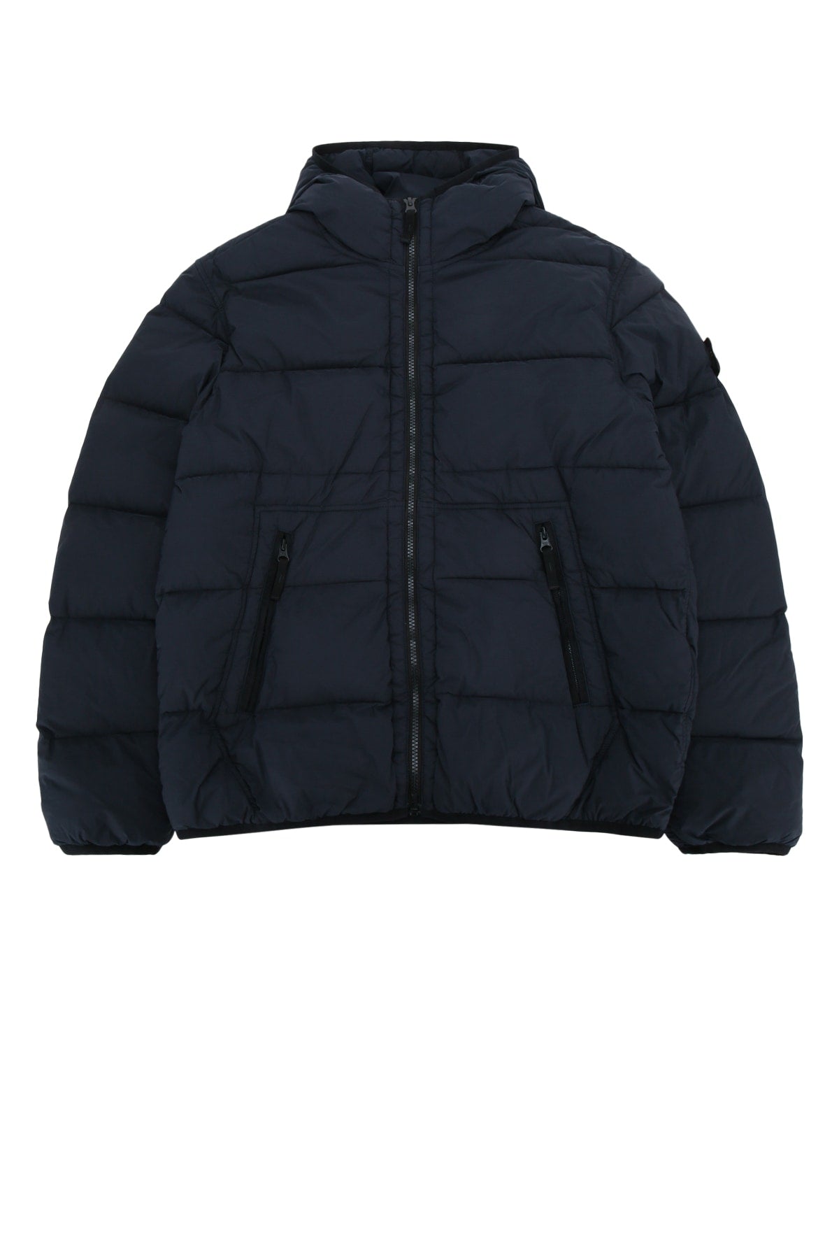 Parka Down Jacket — Navy