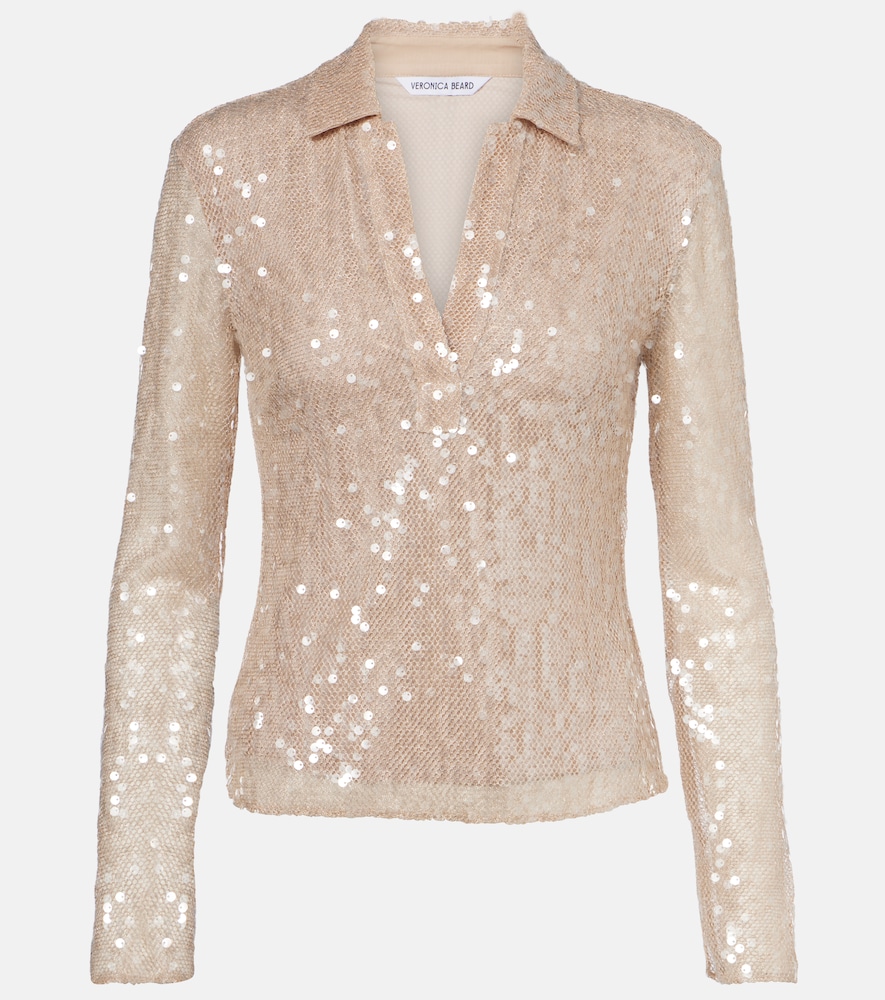 Meryl sequined blouse