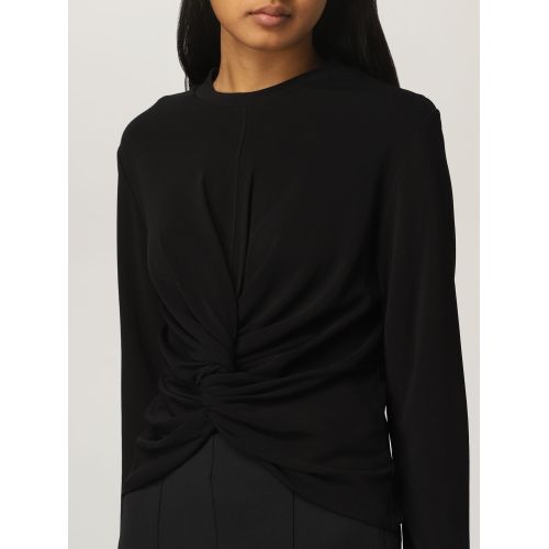 Knot long-sleeve T-shirt - Black