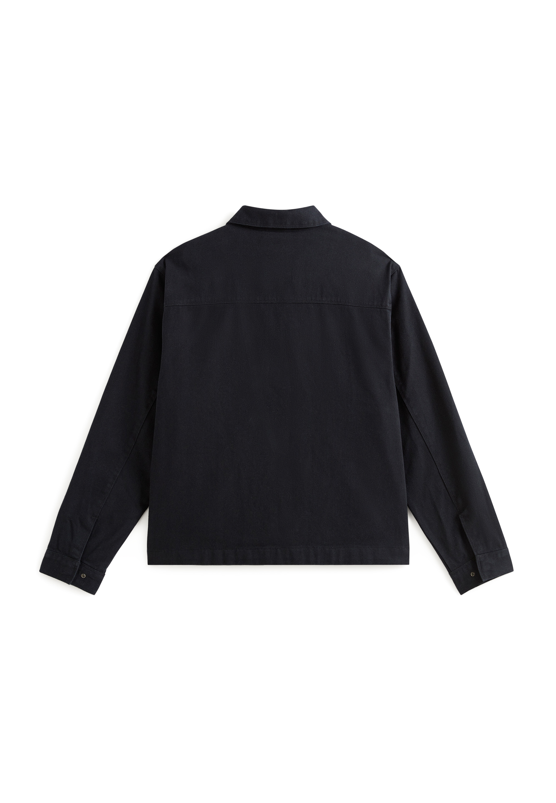 Vans Mens Mcavoy Zip Station Jacket - Black Cotton - Large