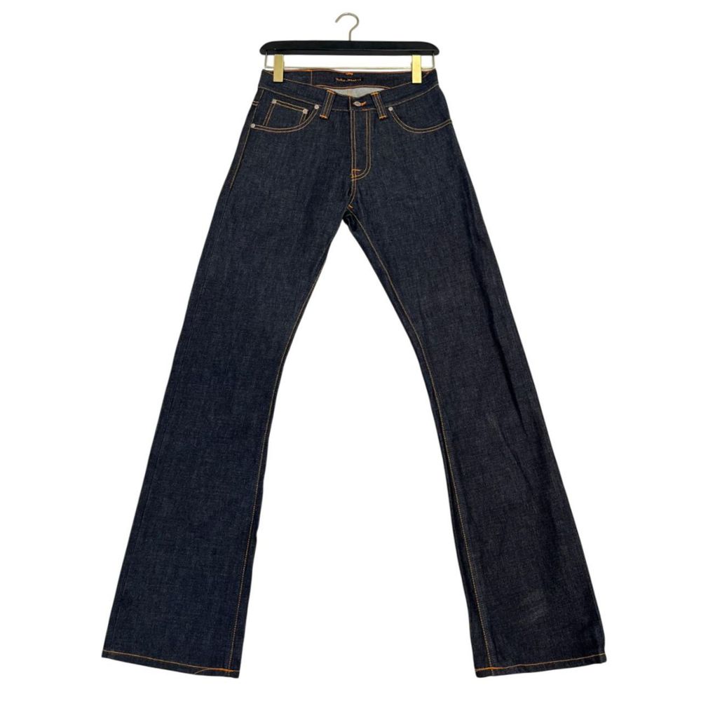 Nudie Jeans Blue Cotton Men Men's Jean