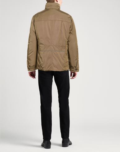 Man Puffer Khaki Size S Polyamide