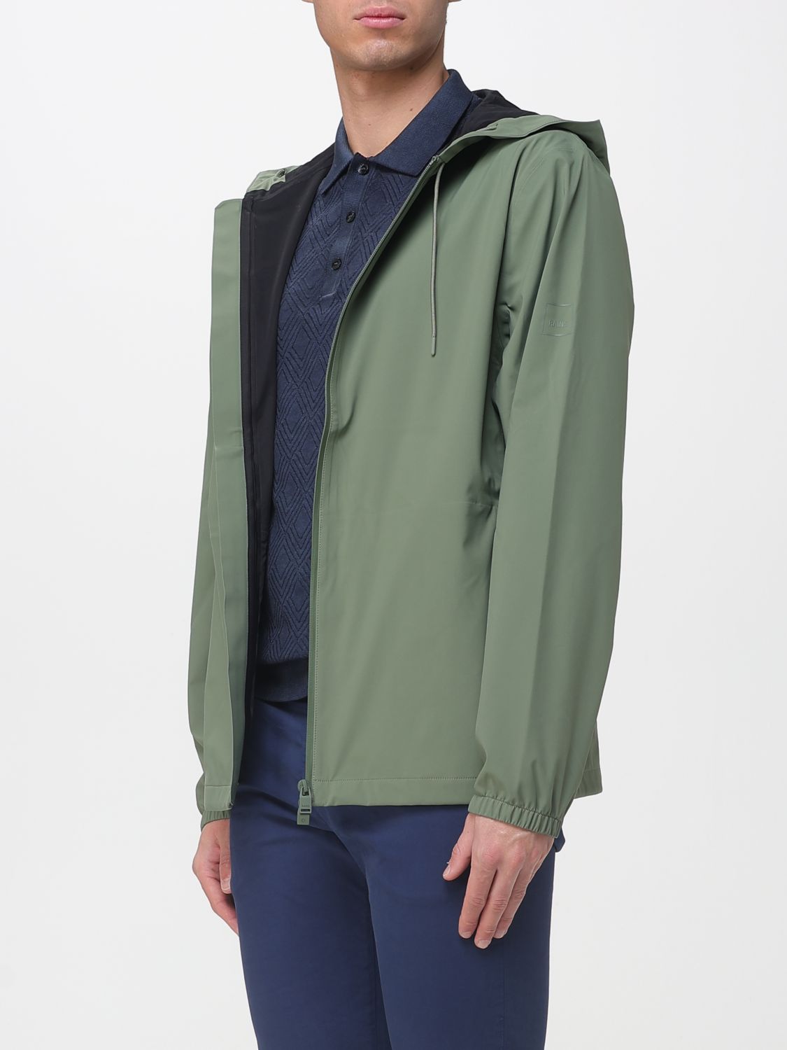Jacket Men color Green