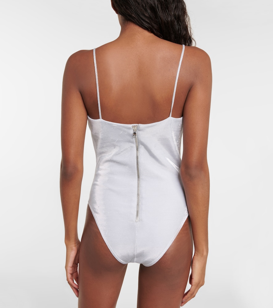 Metallic bodysuit
