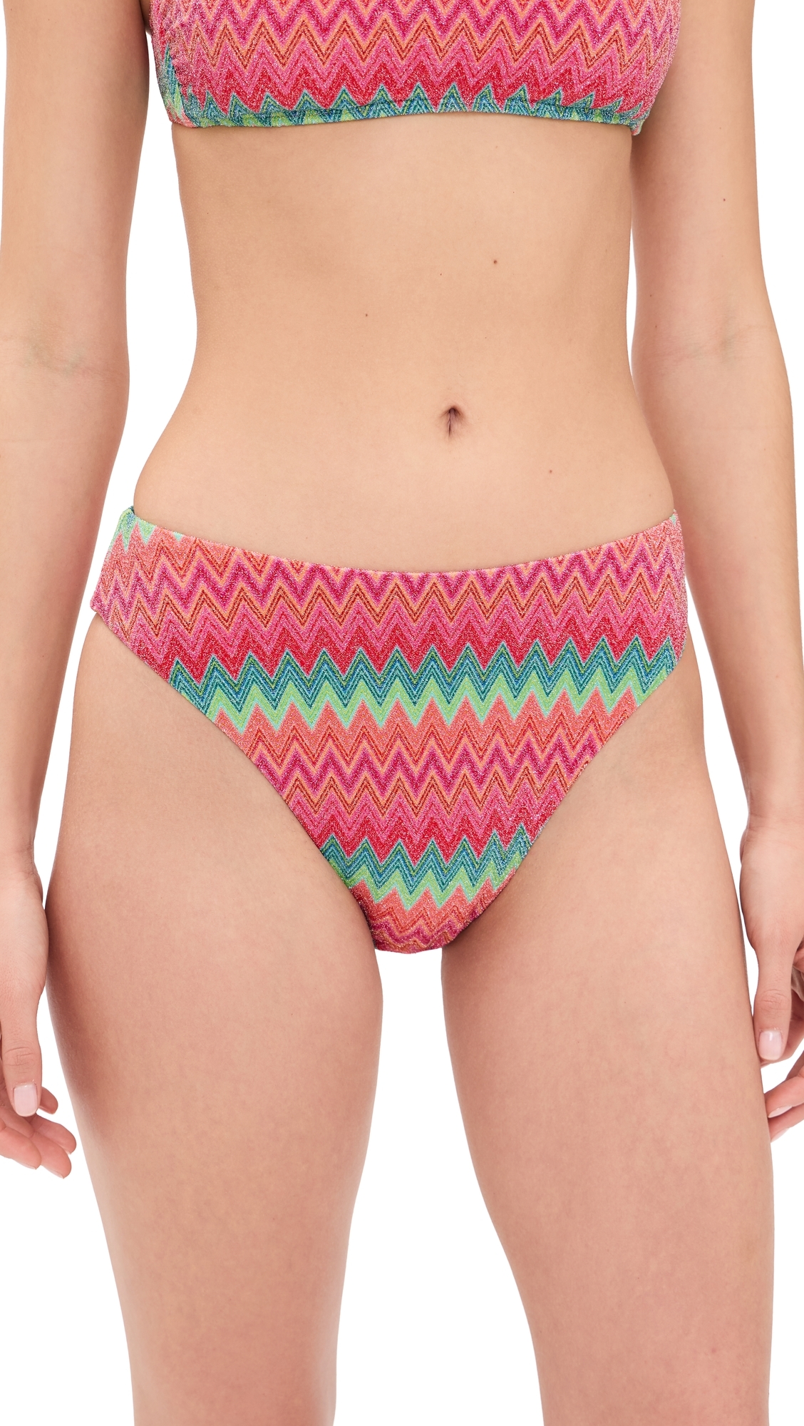 Amarie Bottoms Strawberry Ice Chevron