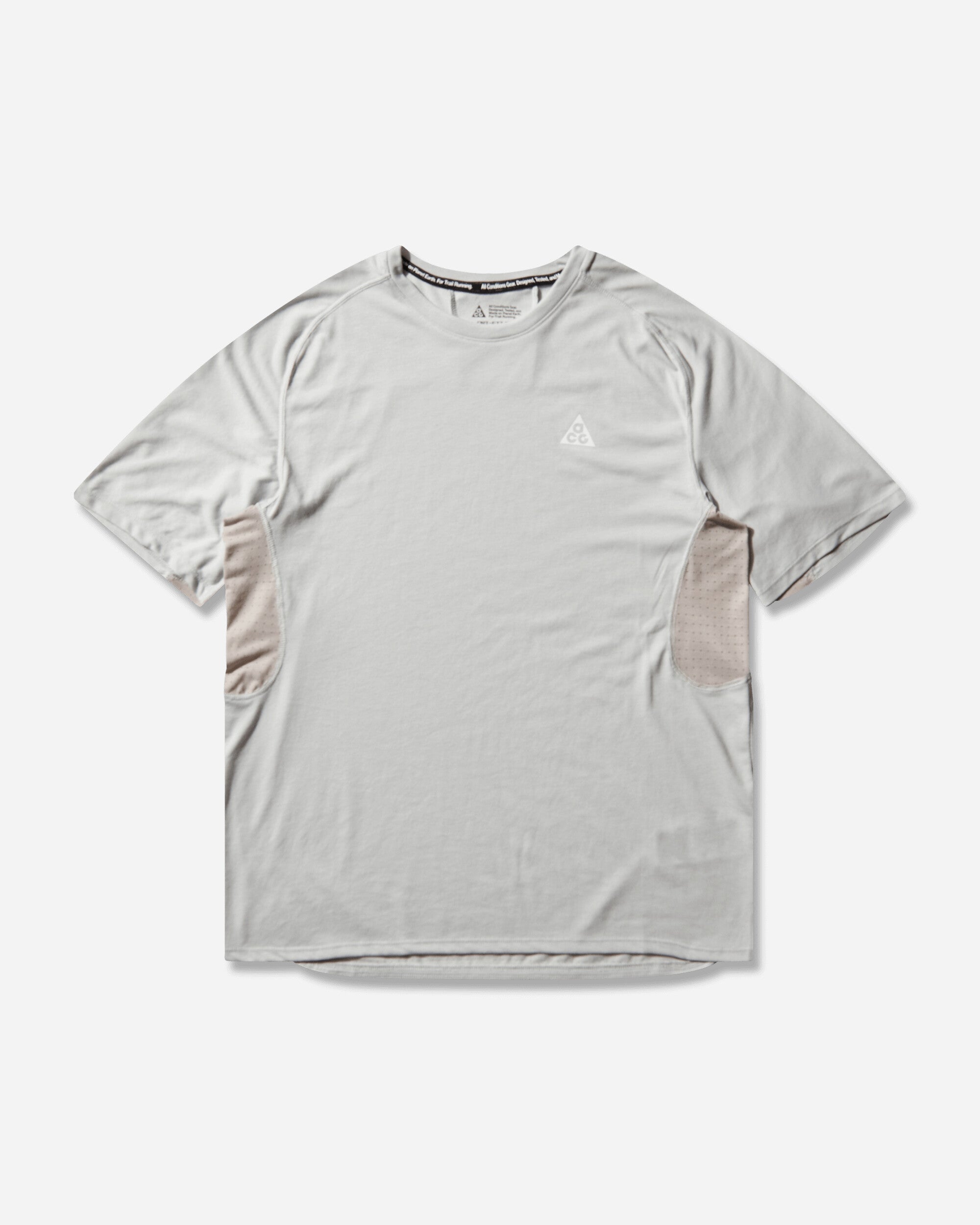 T-shirt Nike ACG "Solar Chase" Men's Dri-FIT ADV Trail Running Top Grey Fog/ College Grey/ Summit White