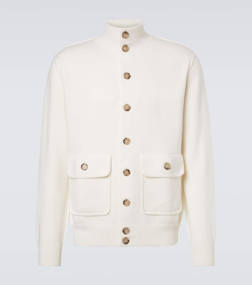 Wool and cashmere jacket