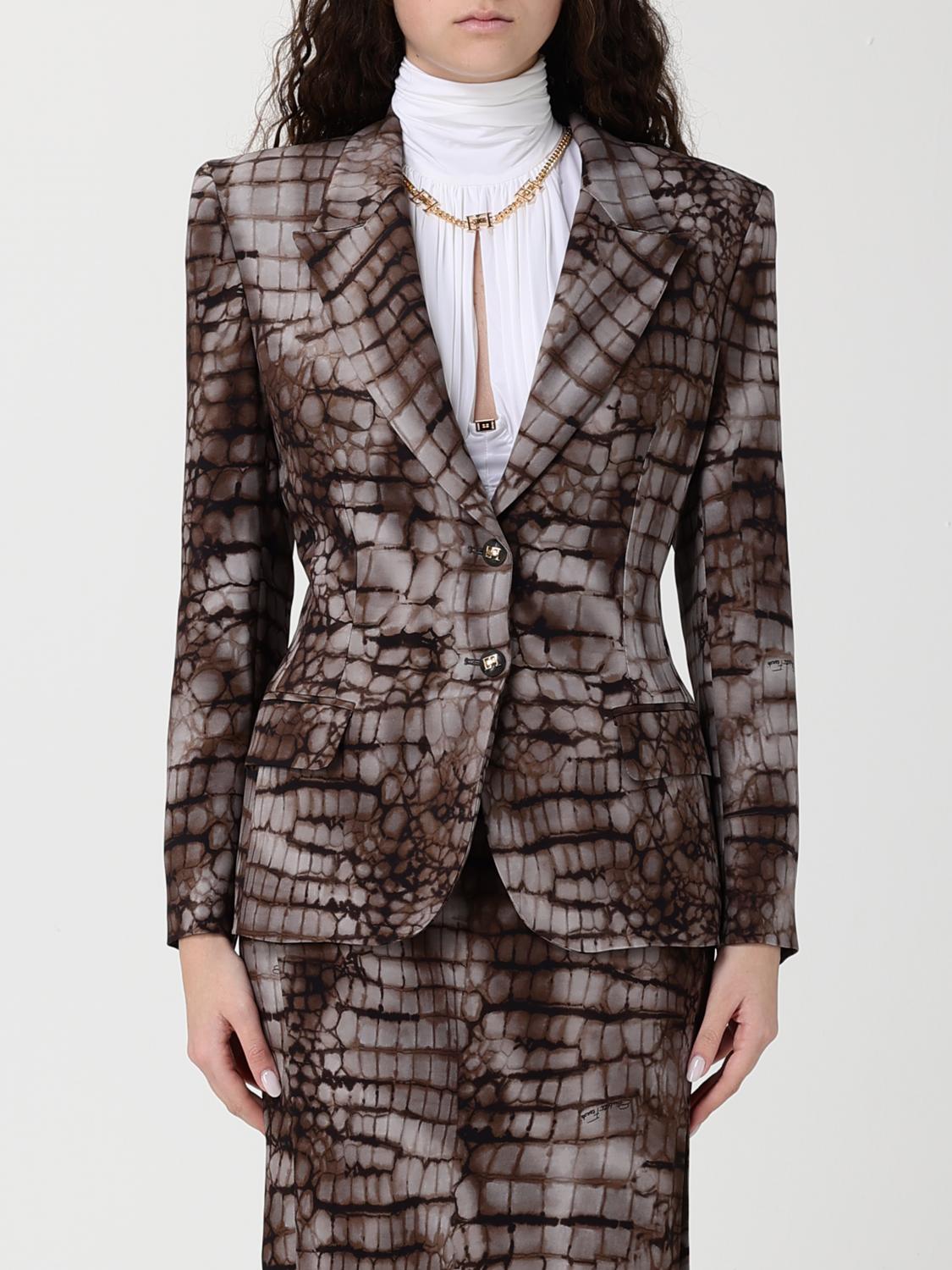 Blazer Woman color Brown