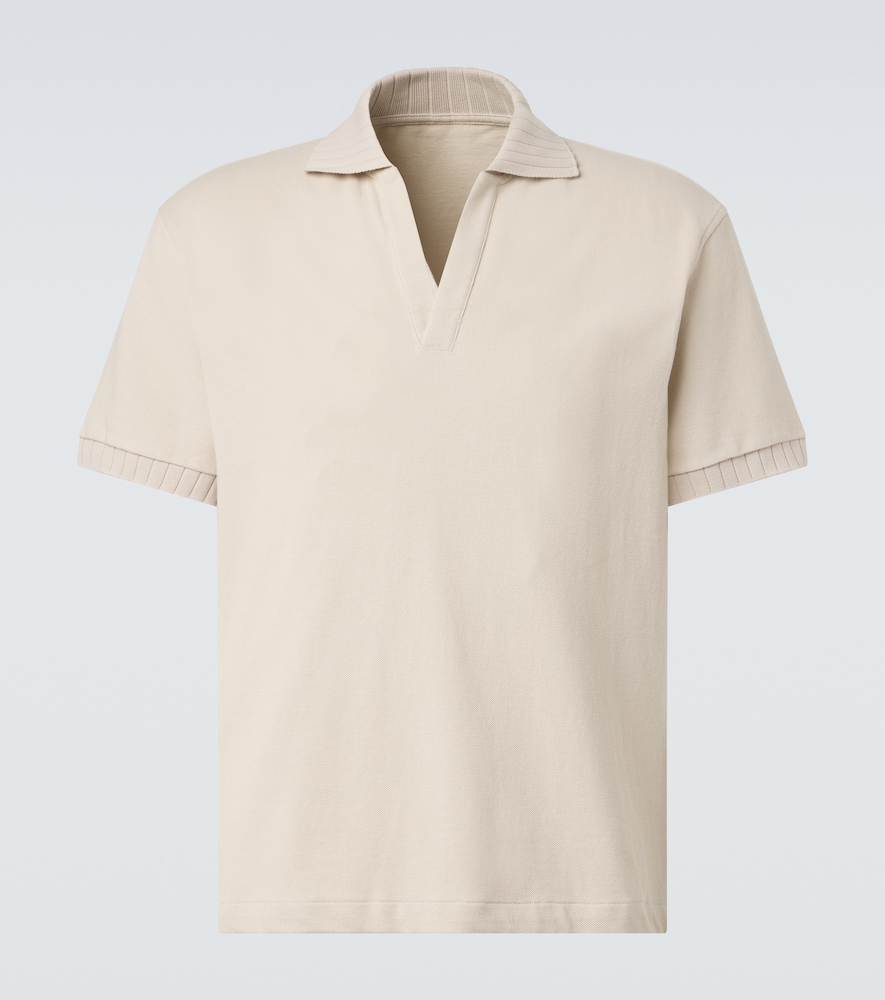 Stòffa Cotton polo shirt