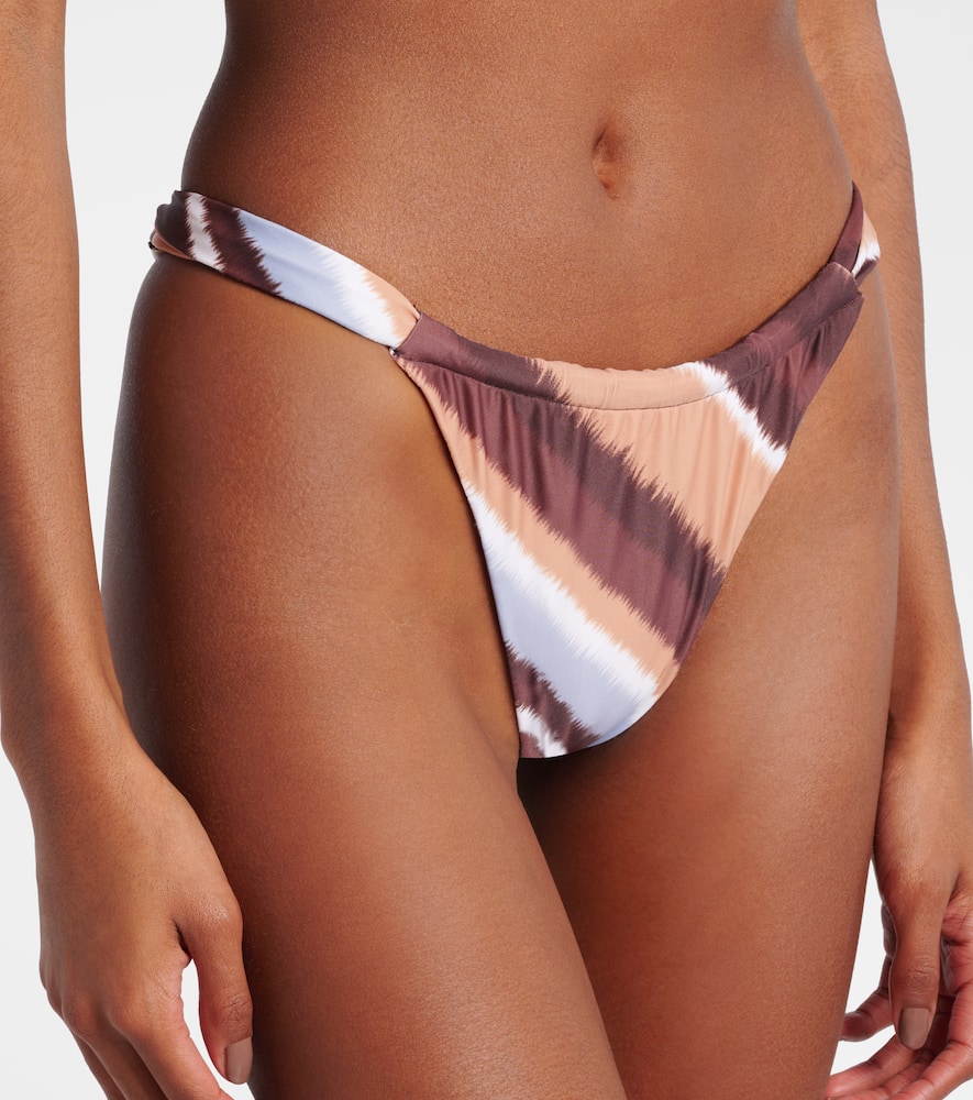 Faithfull Andez striped bikini bottoms