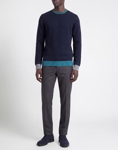 Man Sweater Midnight blue Size S Wool