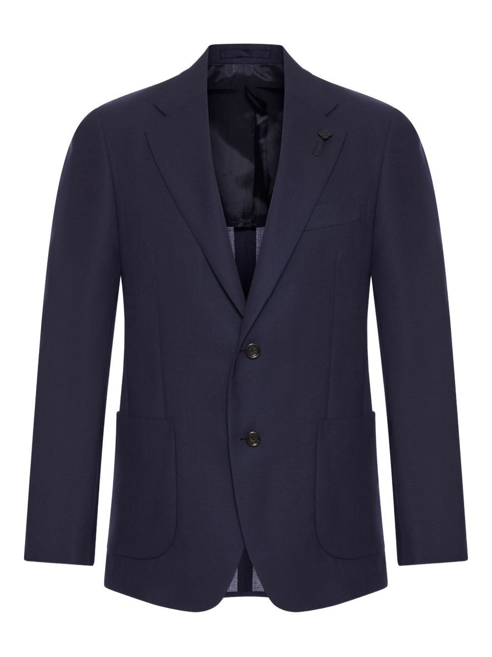 Single-breasted blazer - Blue