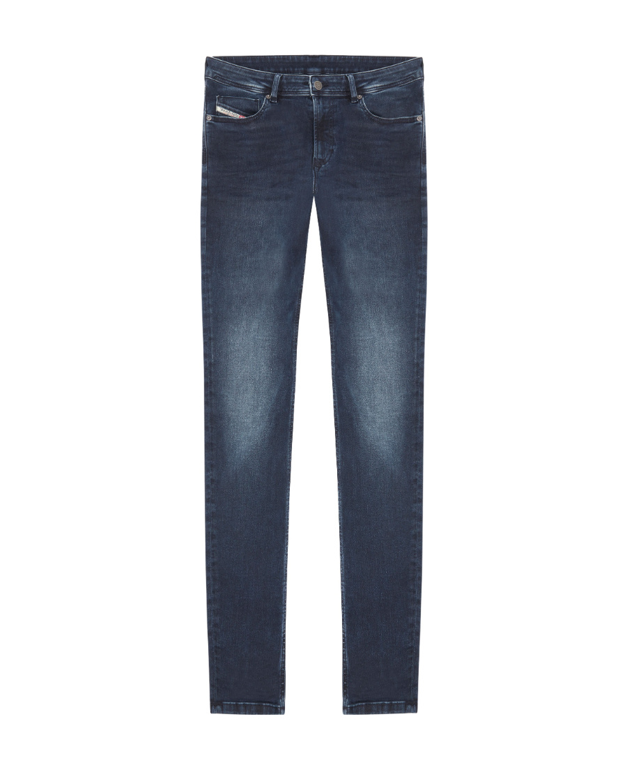 Logo Patch Low-Rise Jeans