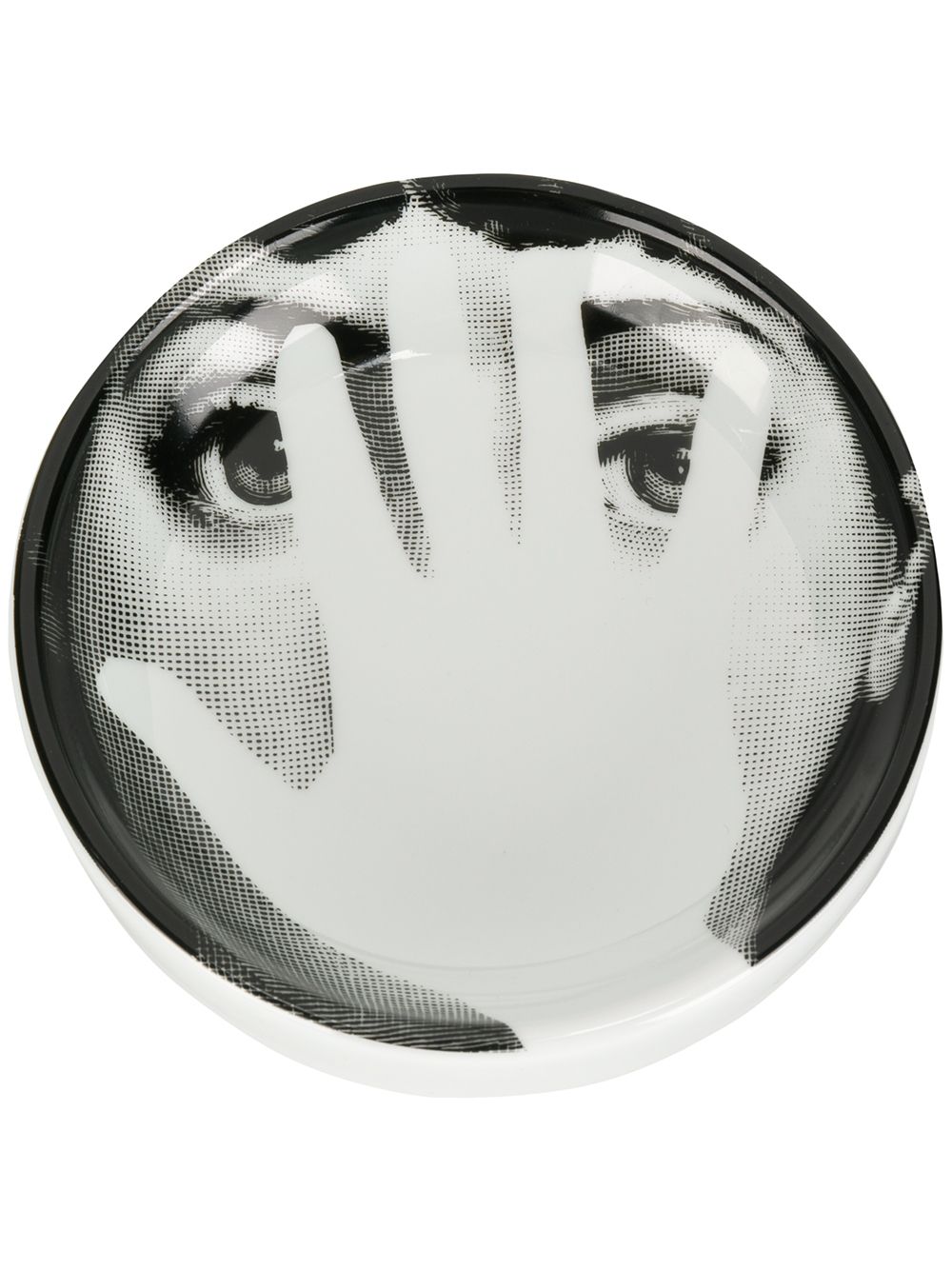 Hand dish - White