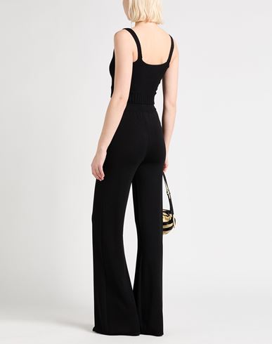 Woman Top Black Size L Wool, Cashmere, Polyamide, Elastane