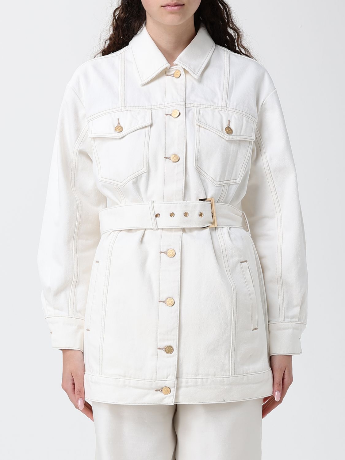 Blazer Woman color White