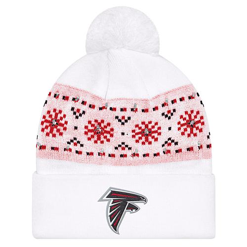 Officially Licensed NFL by Carl Banks Holiday Sweater Light-up Beanie