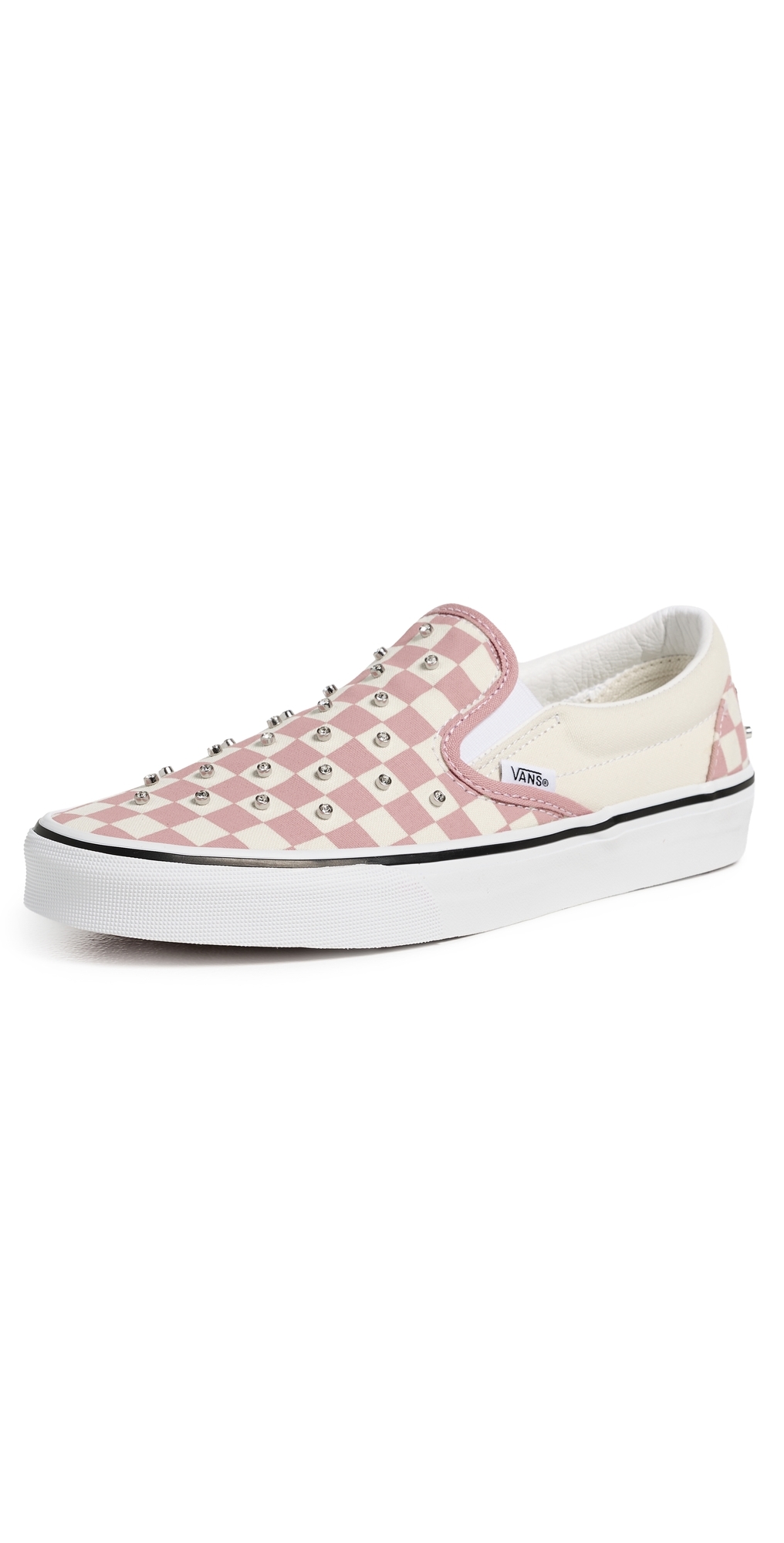 Classic Slip On Shoes Rhinestone Misty Mauve W