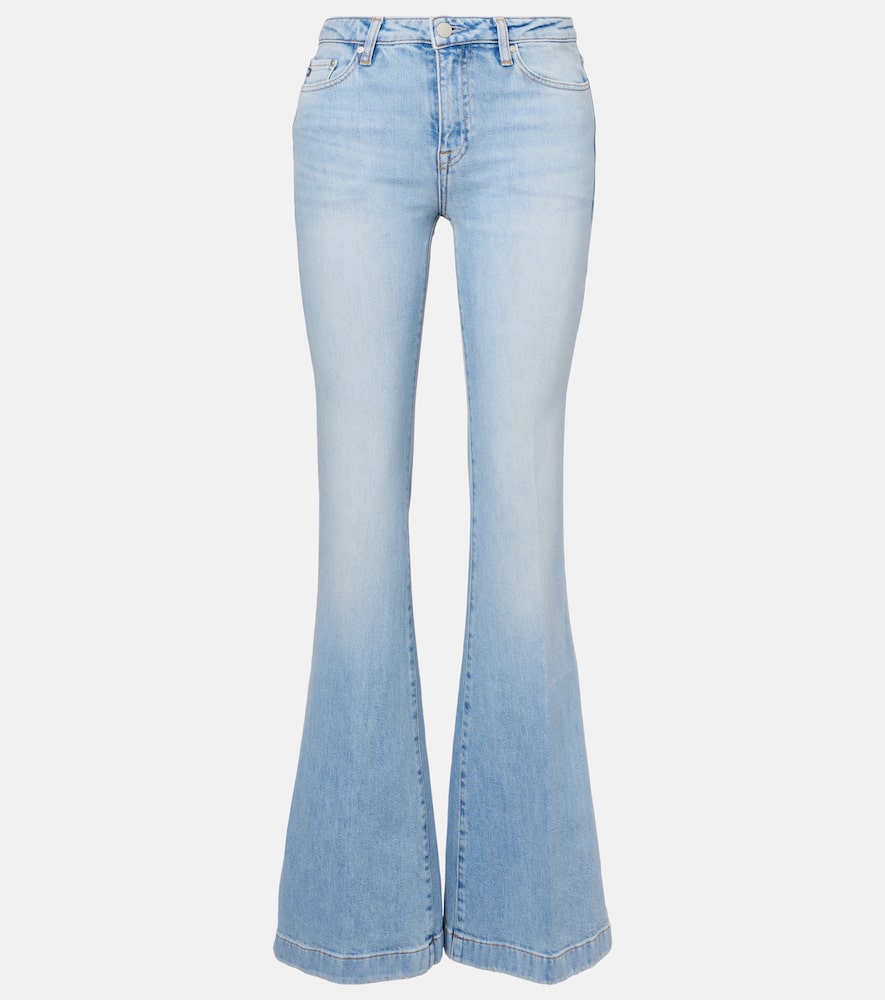 Tropea high-rise flared jeans