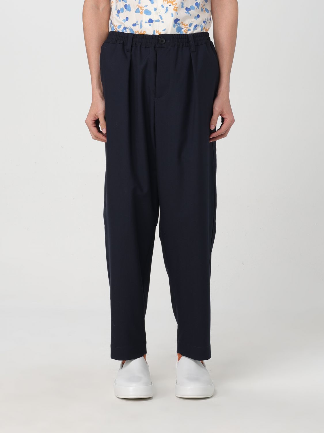 Pants Men color Black