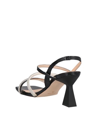 Woman Sandals Black Size 7 Textile fibers