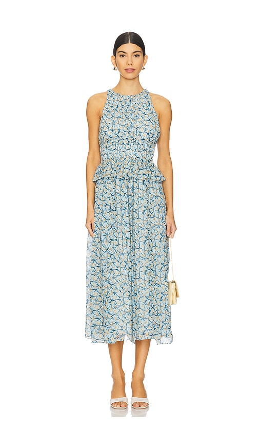 Ulla Johnson MAXIKLEID ADELINE in Blue. Größe 6. Also in 0, 10