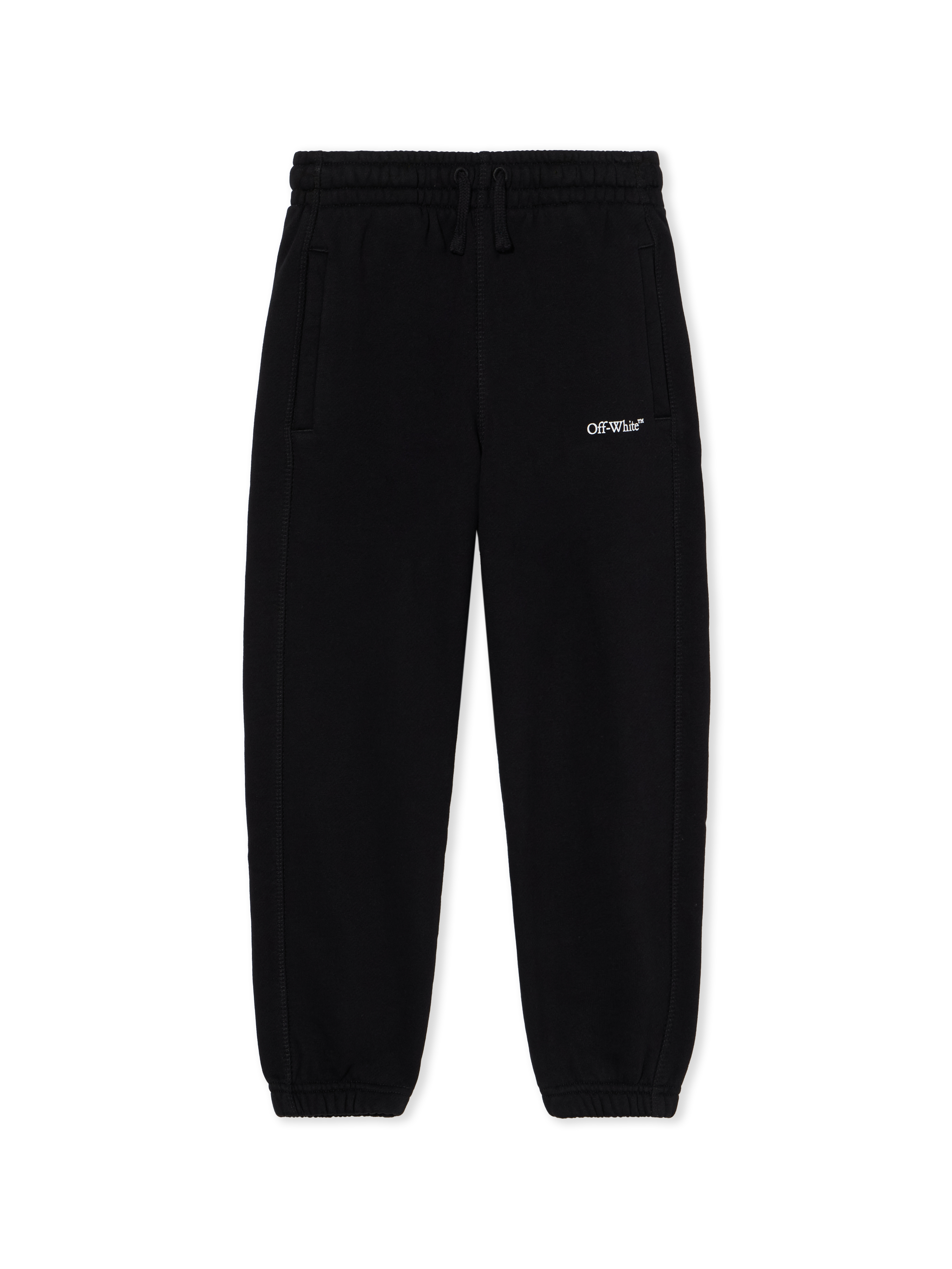 Bookish Diagonal Logo Sweatpants - Kids Boy's Clothing Black