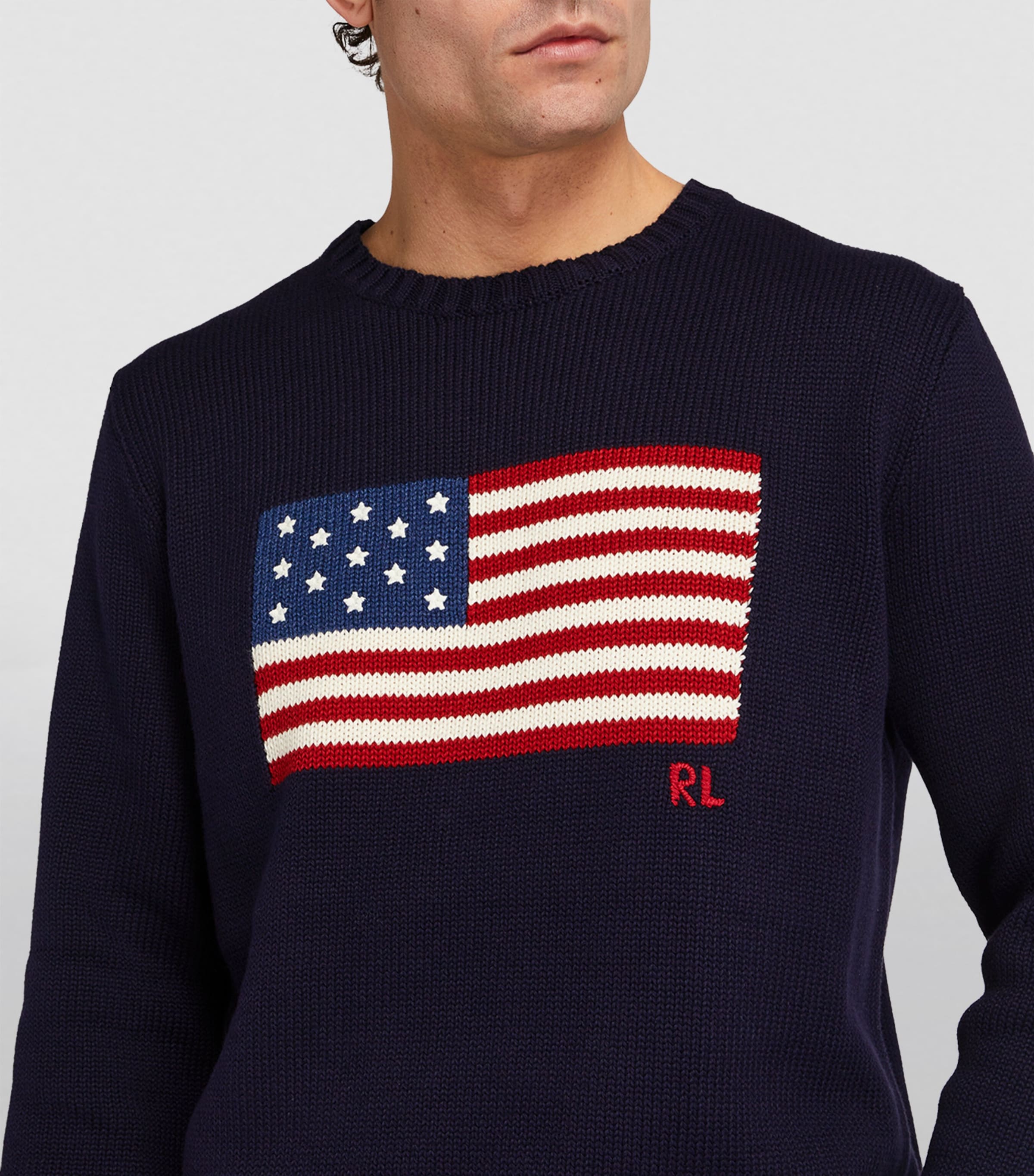 American Flag Sweater