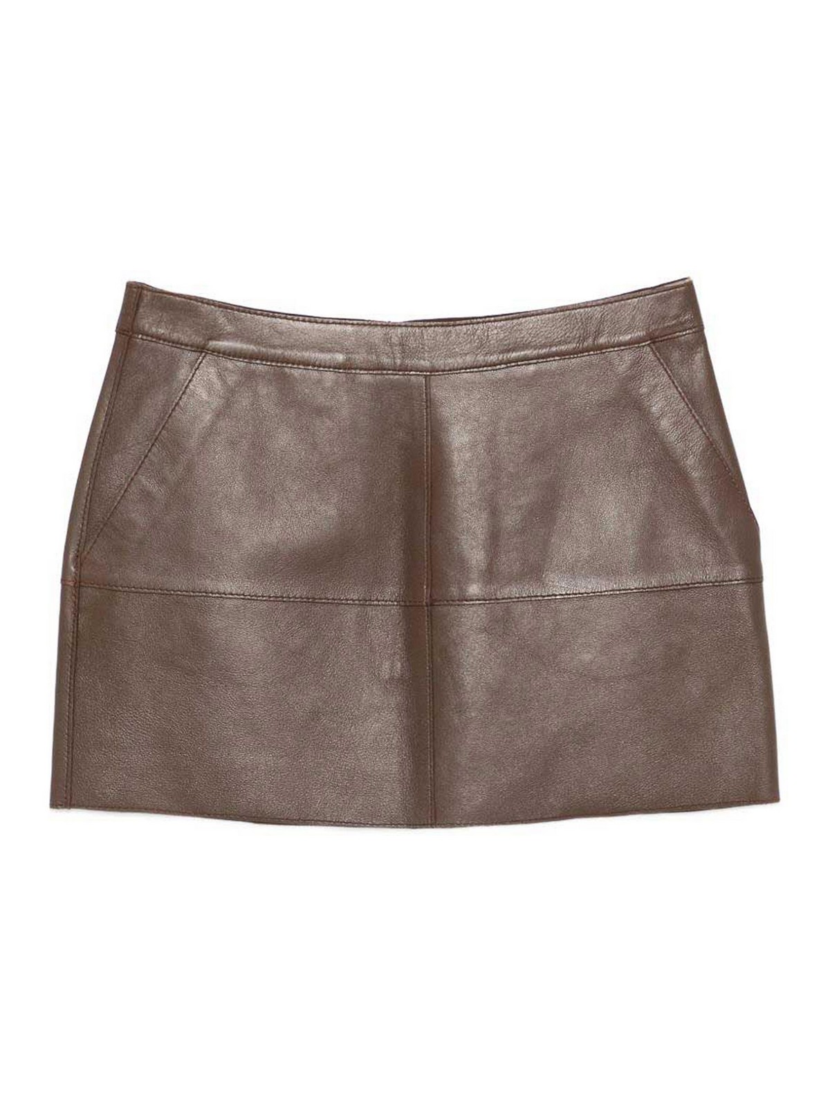 Leather Mini Skirt